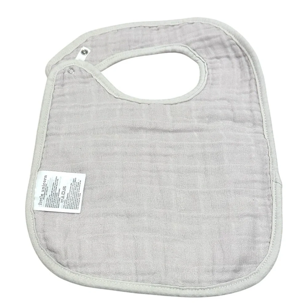 Little Unicorn Watercolor Roses Cotton Muslin Gift Set Swaddle Bibs Burp Cloth